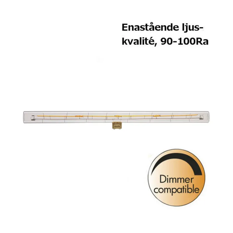 Alternativ bild 0 för LED linestrarör 1000mm S14d 7W (60W) 2200K