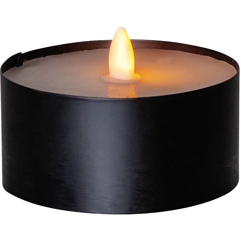 Bild 1 för LED Ljus Torch Candle (Svart)