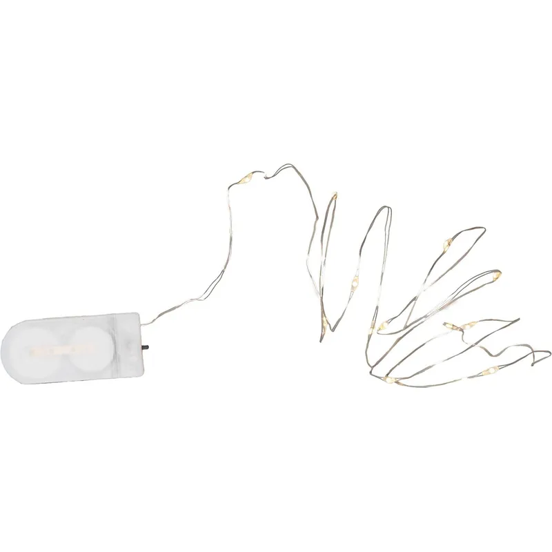 Bild 1 för LED LJUSSLINGA DEW DROP / 12 LED / 1,1 M / BATTERI