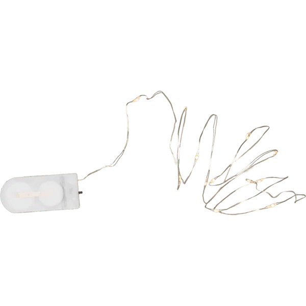 Bild 2 för LED LJUSSLINGA DEW DROP / 12 LED / 1,1 M / BATTERI