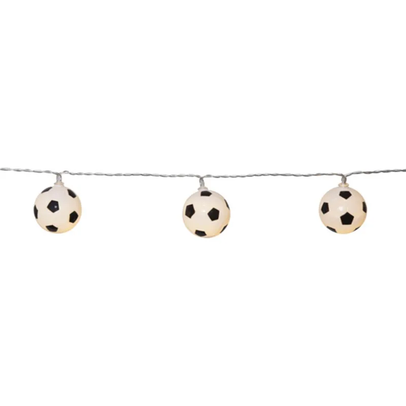 Bild 2 för LED ljusslinga Fotboll / 10 LED / 1.35 M / inomhusbruk / IP20