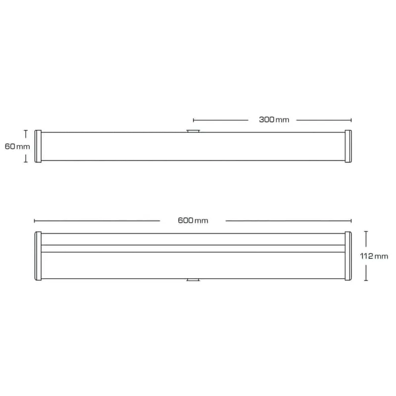 Bild 2 för LED spejlarmatur Lucianna 830/840 14W hv