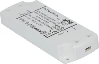 Produktfoto för LED-transformator SLT 15W 24V DC, transformator för 24V LED-ljuskällor, en utgång, belastning 1-15W