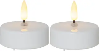 Produktfoto för LED Värmeljus, 58mm, 2-pack