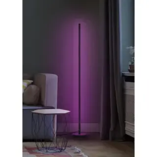 Produktfoto för LEDVANCE SMART WIFI FLOOR ROUND WITH REMOTE CONTROL Black RGB + TW + RC