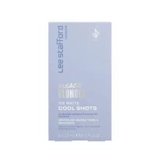 Produktfoto för Lee Stafford Bleach Blondes Ice White Cool Shots 4 x 15 ml