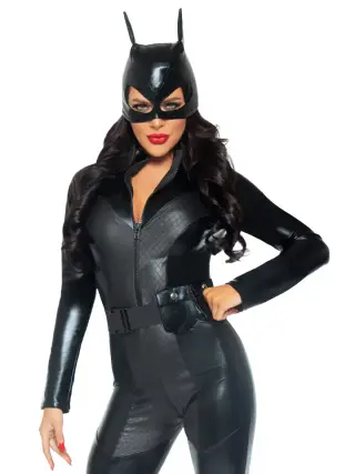 Produktfoto för Leg Avenue Captivating Crime Fighter S Wetlook kläder