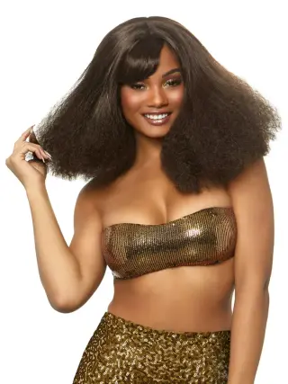 Produktfoto för Leg Avenue Diva Disco Wig Brown Peruk