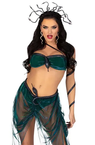 Produktfoto för Leg Avenue Medusa Costume M Rollspel & Maskerad