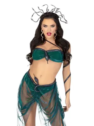 Produktfoto för Leg Avenue Medusa Costume S Rollspel & Maskerad