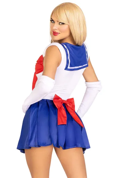 Bild 2 för Leg Avenue Sexy Sailor M Rollspel & Maskerad