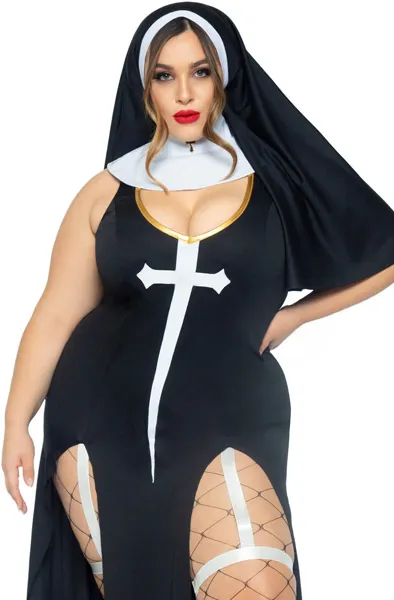 Bild 1 för Leg Avenue Sultry Sinner XL/XXL Rollspel & Maskerad