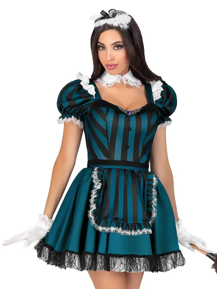 Bild 1 för Leg Avenue Victorian Maid M Rollspel & Maskerad