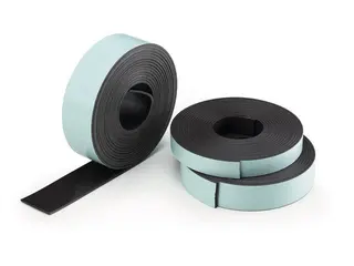 Produktfoto för Legamaster Magnetisk tejp, självhäftande, 19 mm x 3 m, brun