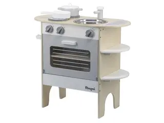 Produktfoto för Legekøkken med ovn, kogeplader og vask/ Play kitchen, with sink, oven and hobs