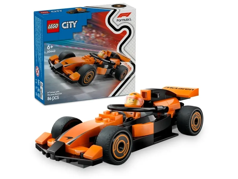 Alternativ bild 0 för LEGO 60442 F1® förare med McLaren racerbil