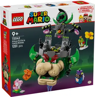 Produktfoto för LEGO 72042 Prince Florian och Castle Bowser