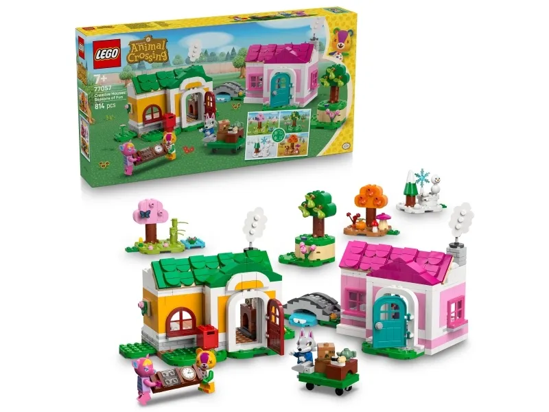 Alternativ bild 0 för LEGO Animal Crossing 77057 Kreativa hus: roliga årstider
