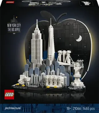 Produktfoto för LEGO Architecture 21066 New York City – The Big Apple
