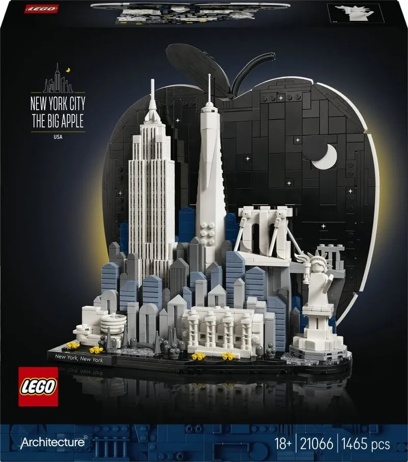Alternativ bild 0 för LEGO Architecture 21066 New York City – The Big Apple