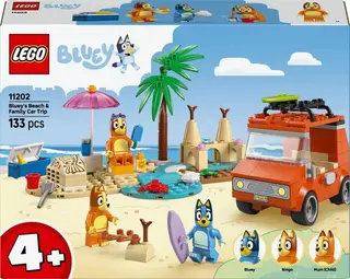 Produktfoto för LEGO Blueys familjetur till stranden
