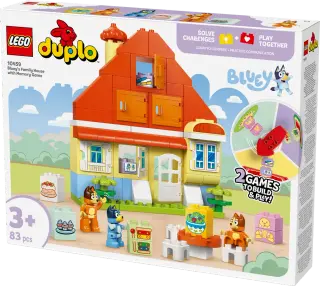 Produktfoto för LEGO Blueys hus med memoryspel