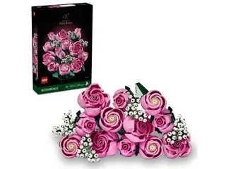 Produktfoto för LEGO Botanicals 10374 Bukett med rosa rosor