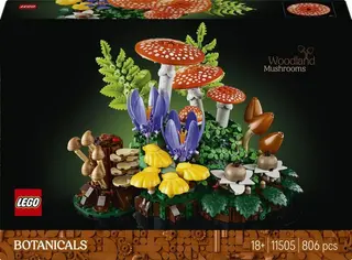 Produktfoto för LEGO Botanicals 11505 Skogssvampar