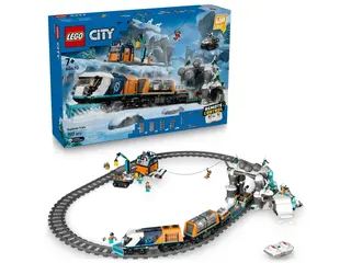 Produktfoto för LEGO City 60470 Polarutforskarnas arktiska expresståg