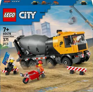 Produktfoto för LEGO City 60478 Cementblandare