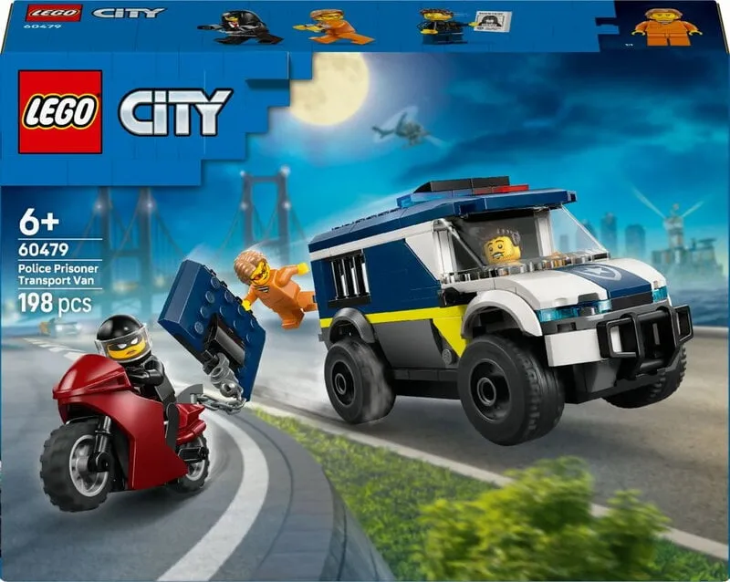 Alternativ bild 0 för LEGO City 60479 Polisens fångtransportbil