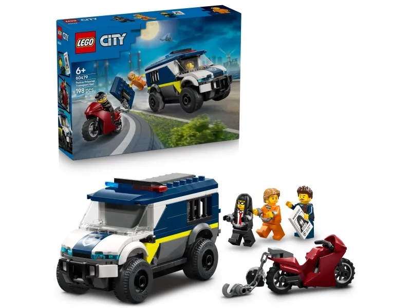 Alternativ bild 0 för LEGO City 60479 Polisens fångtransportbil