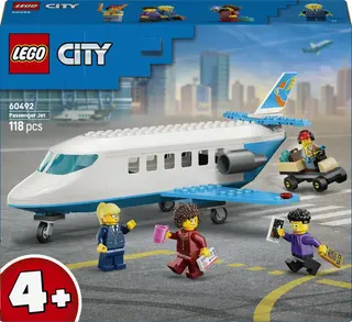 Produktfoto för LEGO City 60492 Passagerarjet