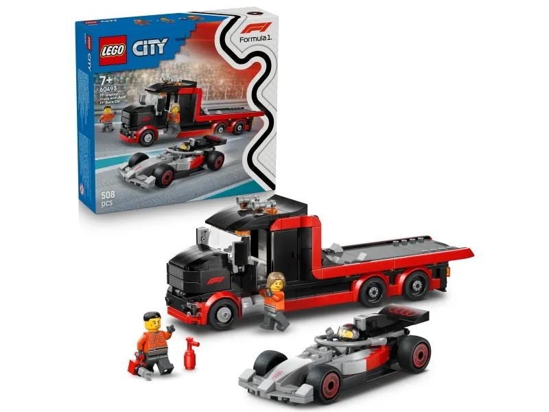 Alternativ bild 0 för LEGO City 60493 F1® uppvisningsbil med Audi F1® racerbil