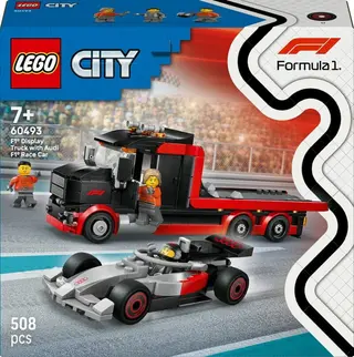 Produktfoto för LEGO City 60493 F1® uppvisningsbil med Audi F1® racerbil