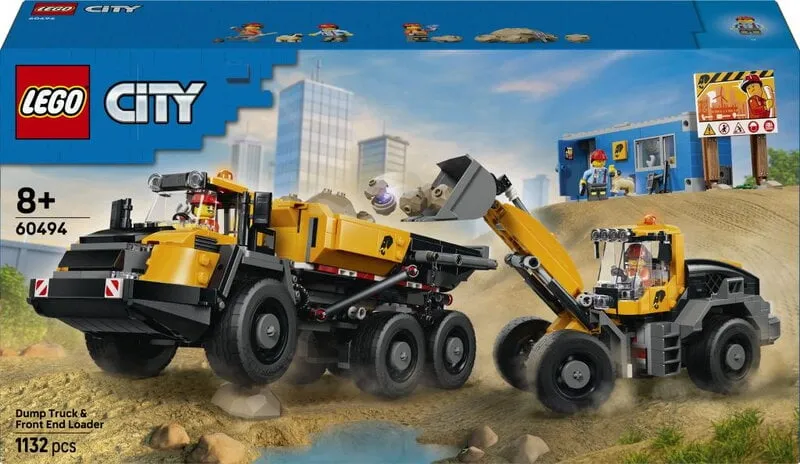 Alternativ bild 0 för LEGO City 60494 Dumper och frontlastare
