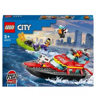 Produktfoto för LEGO City Fire 60373 Brandräddningsbåt