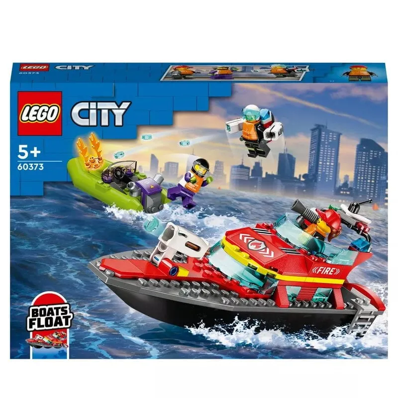 Alternativ bild 0 för LEGO City Fire 60373 Brandräddningsbåt