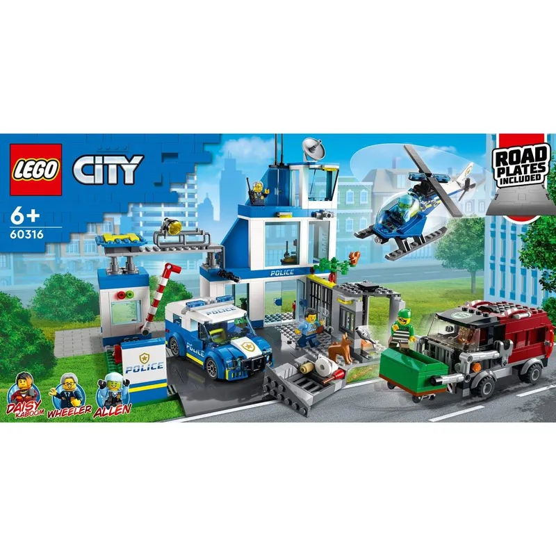 Bild 1 för LEGO City Police 60316 Polisstation