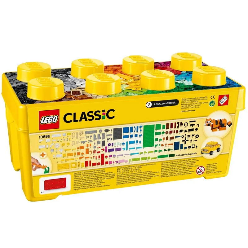 Bild 2 för LEGO Classic 10696 Fantasiklosslåda mellan