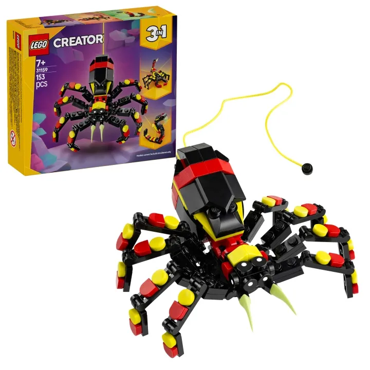 Alternativ bild 0 för LEGO Creator 31159 Vilda djur: överraskande spindel