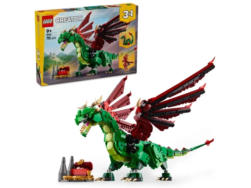 Alternativ bild 0 för LEGO Creator 31161 Medeltida drake