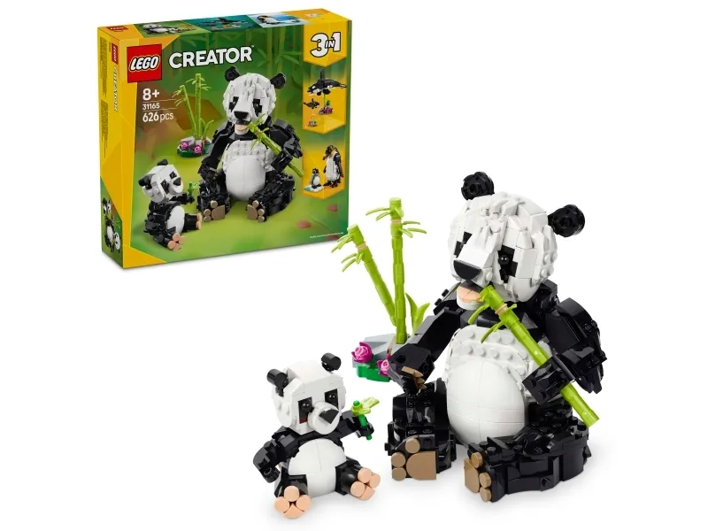 Alternativ bild 0 för LEGO Creator 31165 Vilda djur: pandafamilj