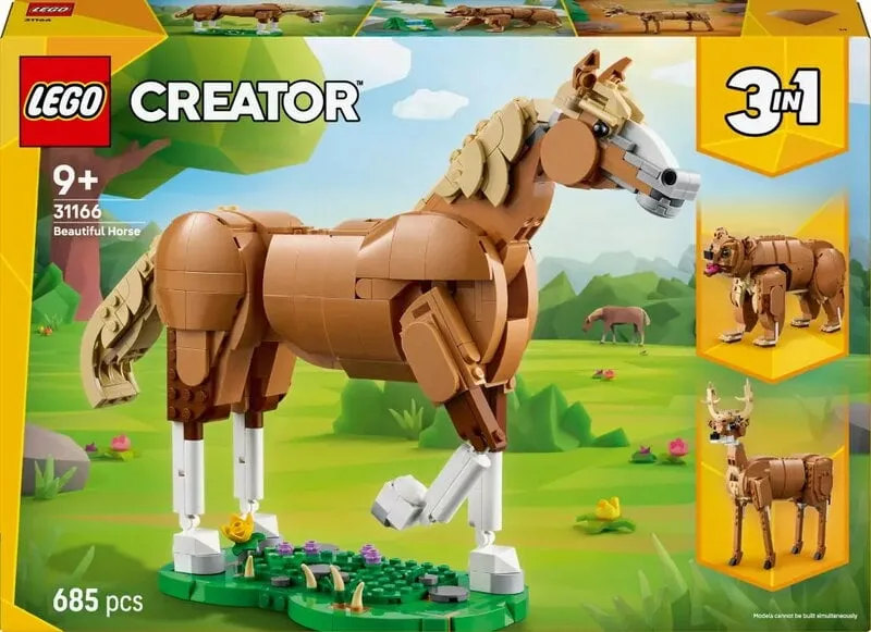 Alternativ bild 0 för LEGO Creator 31166 Vacker häst
