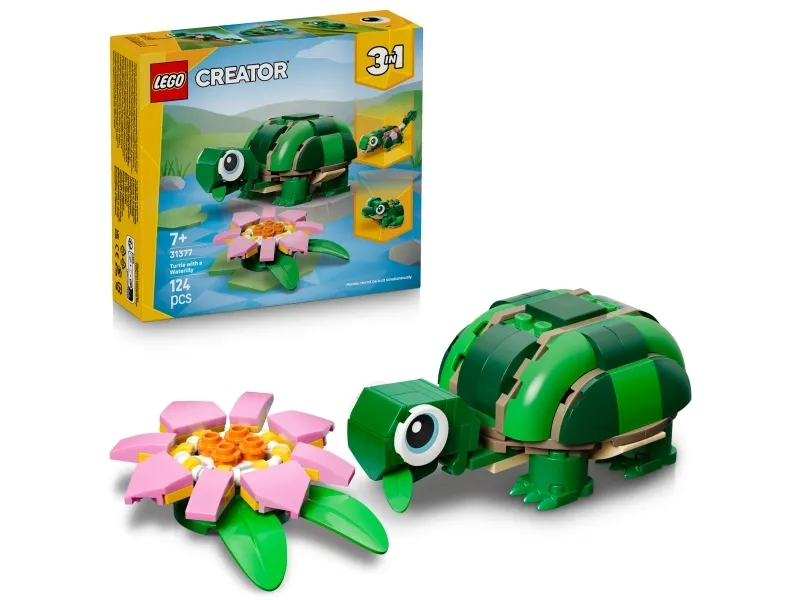 Alternativ bild 0 för LEGO Creator 31377 Sköldpadda med näckros