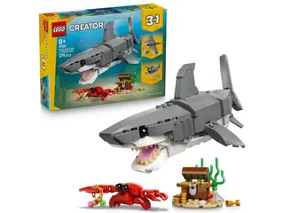 Produktfoto för LEGO Creator 31381 Vildsint haj med skattkista