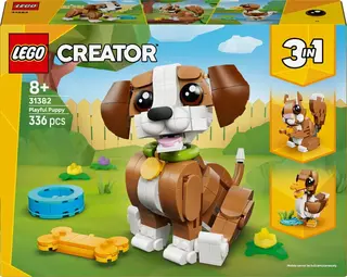 Produktfoto för LEGO Creator 31382 Söta djur: lekfull valp