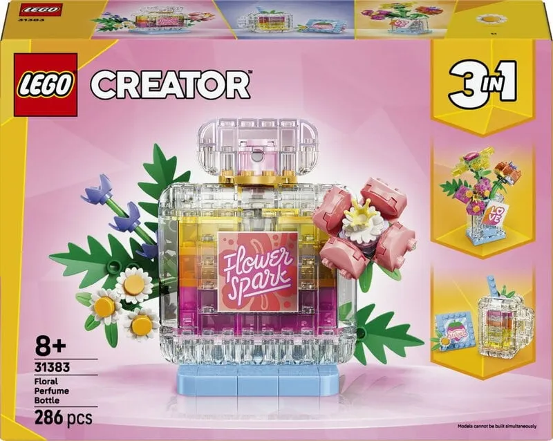 Alternativ bild 0 för LEGO Creator 31383 Parfymflaska med blomsterdekoration