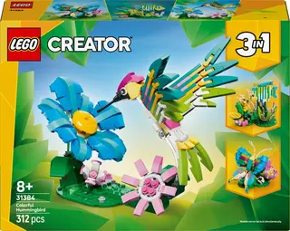 Produktfoto för LEGO Creator 31384 Vilda djur: färgglad kolibri
