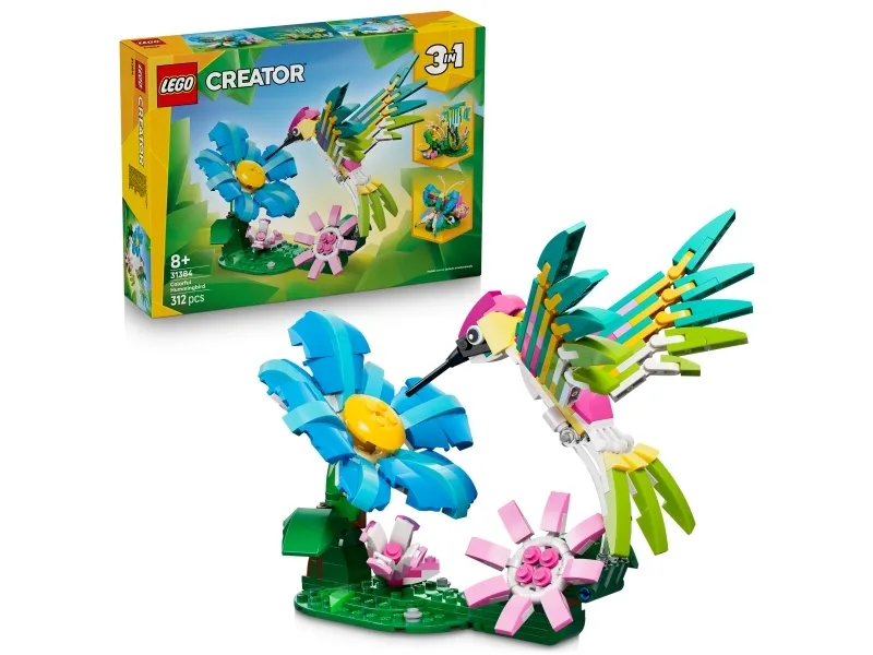 Alternativ bild 0 för LEGO Creator 31384 Vilda djur: färgglad kolibri
